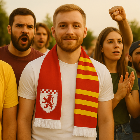 BUFANDA PERSONALIZADA (MIN 25 UND)