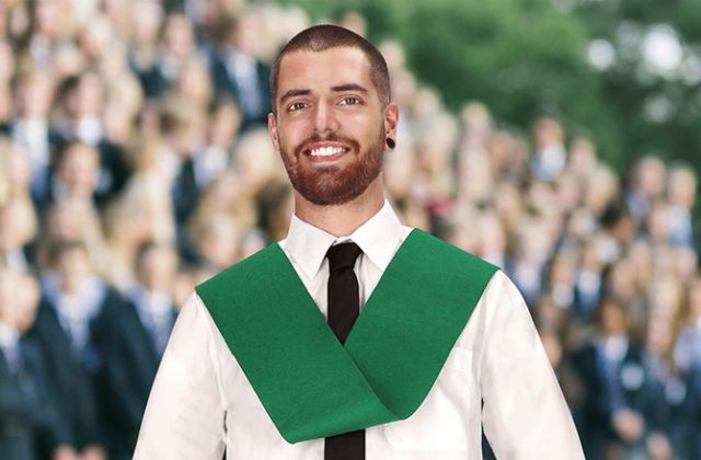 BANDA DE GRADUACION VARIOS COLORES